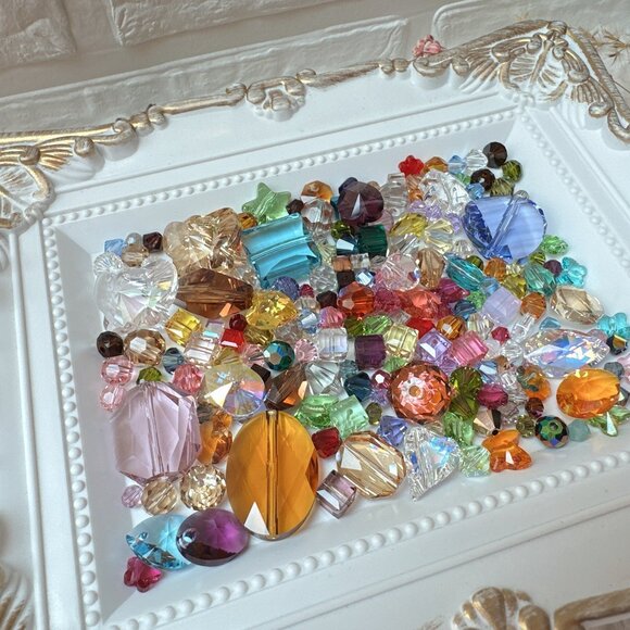 200 Pieces Swarovski Crystals Loose Beads Assortment Mix - Picture 5 of 6